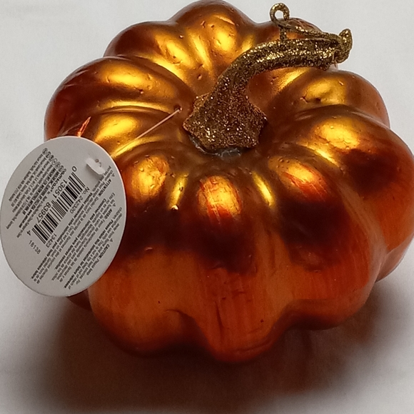 Other - Small Matte Metalic Pumpkin